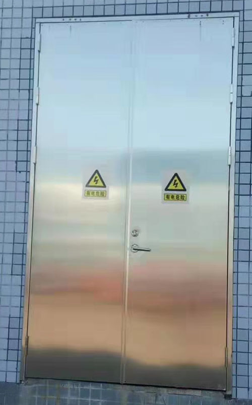 不銹鋼防火門(mén)案例