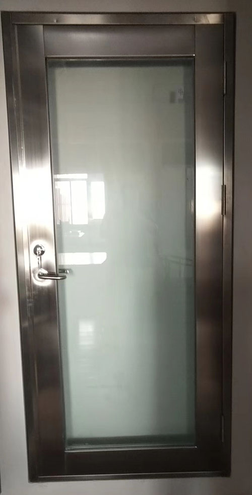 不銹鋼玻璃防火門