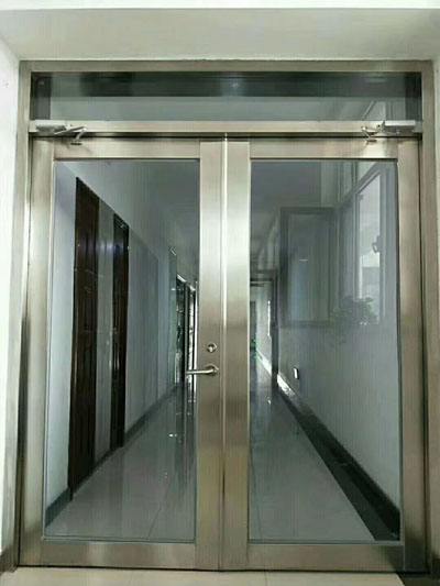 不銹鋼玻璃防火門