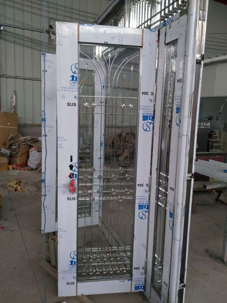 不銹鋼玻璃門車間